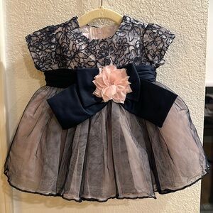 0-3 M Bonnie Baby formal dress